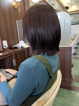 シャンプー ボーイ 宮崎柳丸店(SHAMPOO BOY) ボルドーブラウン