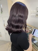 フラム 渋谷(flamme)&nbsp;◎ブリーチなしで作るディープパープルカラー◎