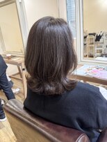 トータルビューティーサロン プリエ(prier) 姫カットレイヤー/クラゲヘアー/くすみベージュ/大人かわいい