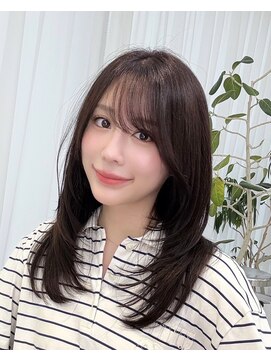 レイリー 原宿 表参道(Rayreee) 小顔似合わせ顔周り/ワンカールで可愛いミディアムレイヤー