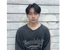 メンズカット　韓国　センターパート