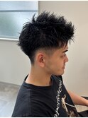 ツーブロック/スパイキーショート/アップバング/千葉駅/保立大翔