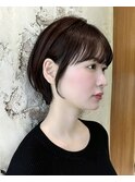 〈岩田莉奈〉似合わせショート大人かわいい30代40代50代新宿