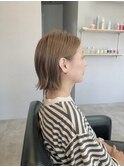 【髪質改善カラー】艶とふんわり感のあるくびれる大人ボブ