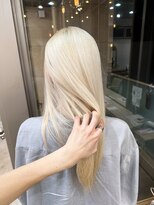ヴァイス 新宿店(VAICE)&nbsp;White blond ブリーチ3回～