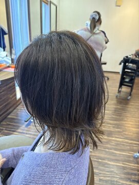 レイヤーボブ/外ハネボブ/ボブウルフ