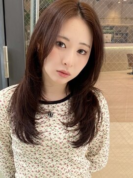 グランド(GRAND) ロングヘア20代30代40代レイヤー前髪なし前髪あり表参道【平島】