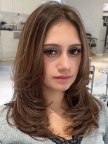 シー 萩原店(sea)&nbsp;ブリーチハイライト髪質改善ダブルカラーレイヤーカット