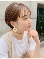 サンドパールス 仙台店(sand PALCE) 髪質改善/大人ガーリー/似合わせカット/ショートボブ前髪/仙台