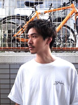 リビング 津田沼(LIVING) 千葉駅MEN’S HAIR/サーフカール/刈り上げセンターパート