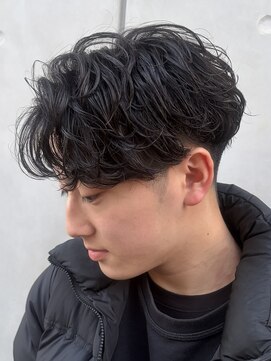 アリーム(Areem) 香川シャドウパーマメンズパーマセンターパート高松