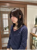 【藤沢/湘南】レイヤーカット/透明感カラー