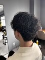メンズ リコ(MEN'S RICO)&nbsp;波巻きパーマ3本構成の波打ちで立体感が出るパーマです！