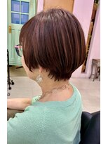 ドゥ スタイル 三国ヶ丘店(Duex Style)&nbsp;凛とした美しさを纏うショートボブ×大人可愛いデザインカラー