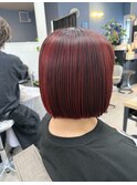 ボルドーカラー