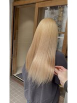 ゼロヨンハチ(048) 黒髪からブリーチ2回で