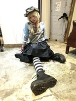 ノラ シブヤ(NORA)&nbsp;★ブロンド平成ハッシュカットウルフカットレイヤー