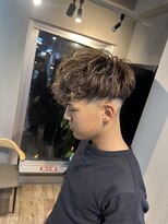 ヴィメンズウエスト 大宮西口(Vii men's west)&nbsp;隼也/スペインカール/メッシュ/フェード/大宮