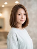 tuuli ◇大人可愛いミディアム　20代30代40代の髪質改善縮毛矯正