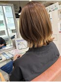 30代/髪質改善カラー/フリップスタイル /シルエットチェンジ