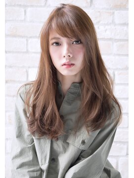 ボニークチュール(BONNY COUTURE) シースルーバングセミロング