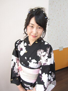 美容室イーナ(e na) 上品華やか☆浴衣でお出かけ