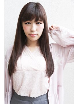 イソラブル(ISOLA-blu) 【柔らかな質感】アッシュベージュ×ストレートロング