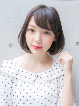 ルティア(Lutia) 流しバング 切りっぱなし 似合わせボブ☆