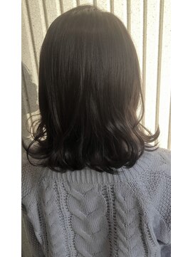 エイトタマプラ たまプラーザ店(EIGHT tamapla) 【EIGHTたまプラ】デザインカラー_切りっぱなしボブ