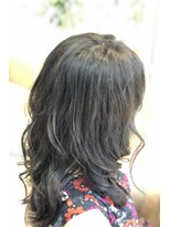 イフ(if)&nbsp;クール美髪ネイビーカラー