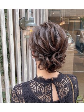 結婚式お呼ばれヘアセット L シエル Hair Terrace Ciel のヘアカタログ ホットペッパービューティー