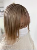 ［Re Charme/近藤恭輔］ピラミンゴピンクインナーカラー