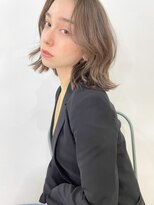 ジーナ 名駅(XENA.) 《xena/中島》くびれボブ×ミルクティーグレージュ