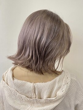 アイコニック 天神店(ICONIQ) 外ハネボブstyle×オリーブアッシュ[天神/ICONIQ]