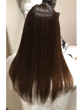 チェルシー 柏の葉キャンパス 髪質改善ケラチンブローアウトシングル施術【縮毛矯正剤不使用】