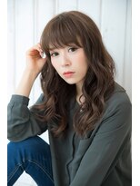 タヤ 自由が丘店(TAYA)&nbsp;大人可愛いハイライト巻き髪ロング