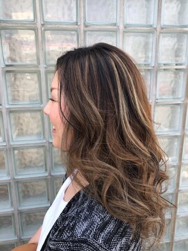 ヘアーラヴワン 足利(hair love One) ハイローライティン