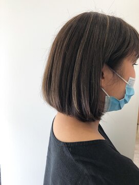 ビオトープ(Bio Top) ケアブリーチハイライト×ボブ◎30代40代50代