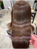酸性縮毛矯正、艶ストレート、髪質改善ストレート