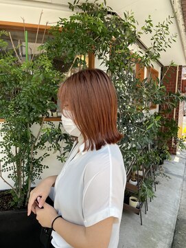 ヘアーラボ ハチ(HAIR LABO HACHI) オレンジブラウン