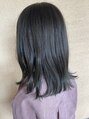 アグ ヘアー リース 本町店(Agu hair re:s) 暗色透明感のあるカラーで落ち着いた雰囲気を。