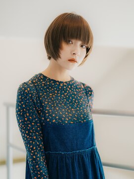 ベンジー 代々木上原店(benji) 【 benji 】マッシュショートボブ　丸みショート3