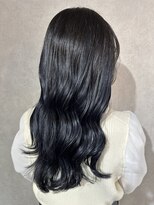 シアン(CYAN)&nbsp;【CYAN】#10代#20代#ブルーブラック#ダークトーン#韓国巻き