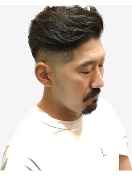 リゾーム 新小岩店(Rhizome) 七三オールバック