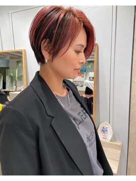 ゼストララ(ZEST Lara) アンブレラカラー×ミニボブ