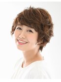 ショートマッシュパーマ