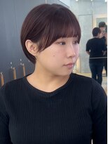 ロンドシエル 横浜(Lond ciel)&nbsp;マッシュショート×小顔顔周り×ピンクアッシュ/横浜モード