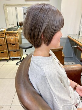 ネオリーブアイム 横浜西口店(Neolive aim) 1ブリーチでつくるグレージュカラー　【横浜】