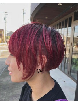 サロン クラッチ クリエイティブ コンセプト(salon CLUTCH creative concept) Dull red short