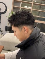 アビールブレ 新潟万代(ABEY LEVRAI)&nbsp;新潟スパイキーショート　新潟メンズパーマ